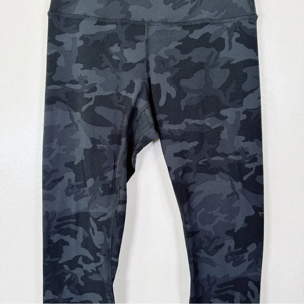 Lululemon Align Pant 28" Heritage 365 Camo Deep Coal Multi - Picture 7 of 15